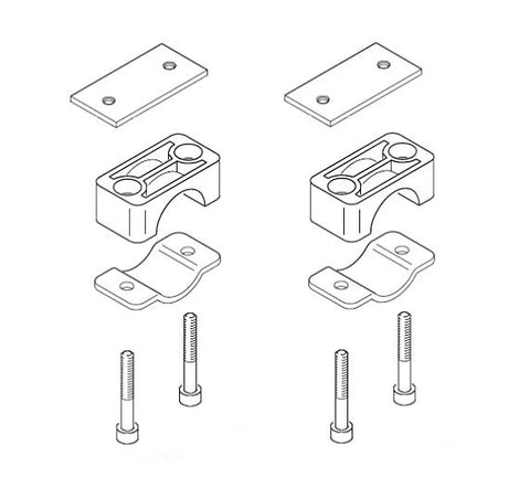 Rotax Battery Cradle Clamp Kit