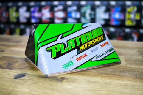 PLATINUM ROTAX RADIATOR STICKER